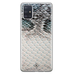 Casimoda Samsung Galaxy A51 siliconen hoesje - Oh my snake