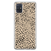 Casimoda Samsung Galaxy A71 siliconen hoesje - Spot on