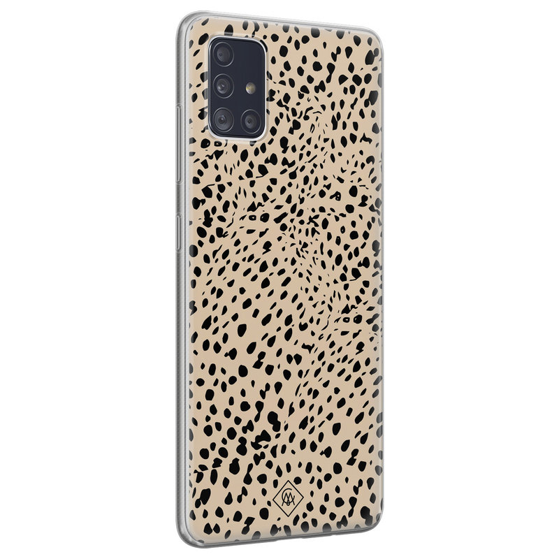 Casimoda Samsung Galaxy A71 siliconen hoesje - Spot on