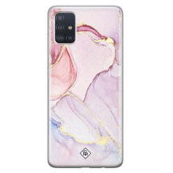 Casimoda Samsung Galaxy A71 siliconen hoesje - Purple sky