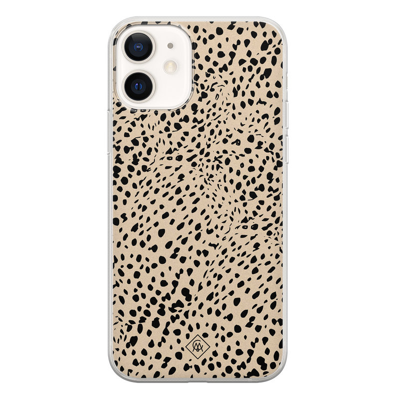 Casimoda iPhone 12 siliconen hoesje - Spot on