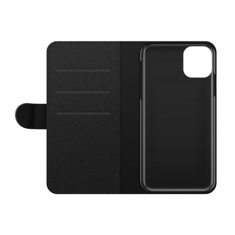 Casimoda iPhone 11 flipcase - Luipaard geel