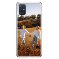 Casimoda Samsung Galaxy A51 siliconen hoesje - Softcase met foto