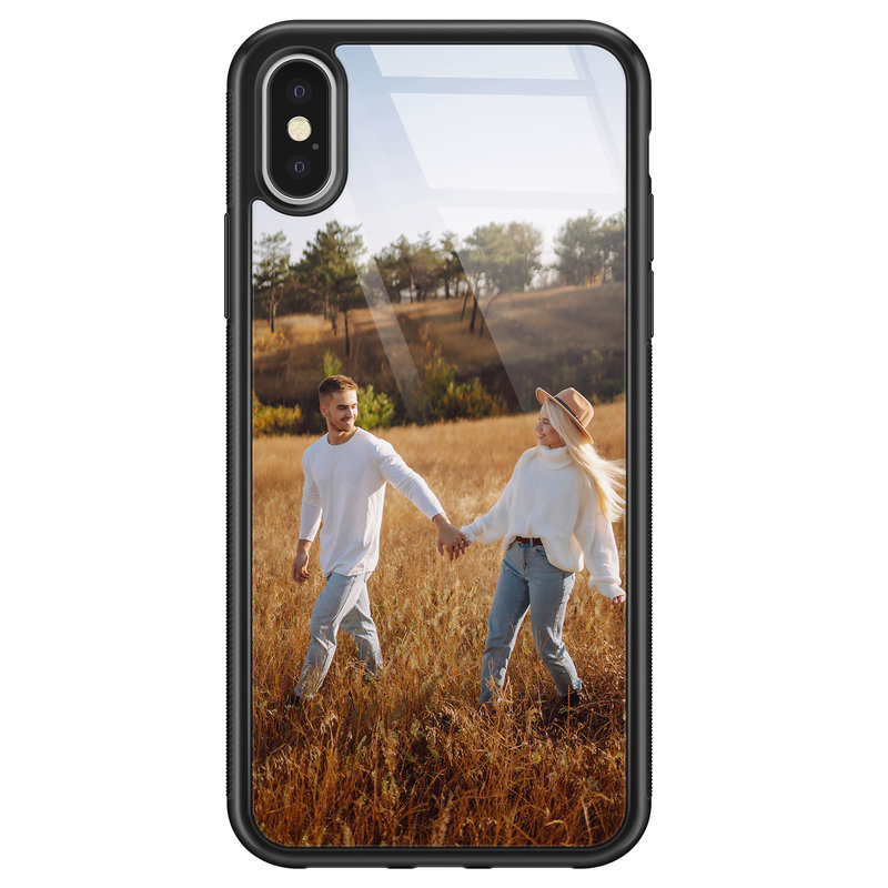 Casimoda iPhone X/XS glazen hoesje - Glazen hardcase ontwerpen