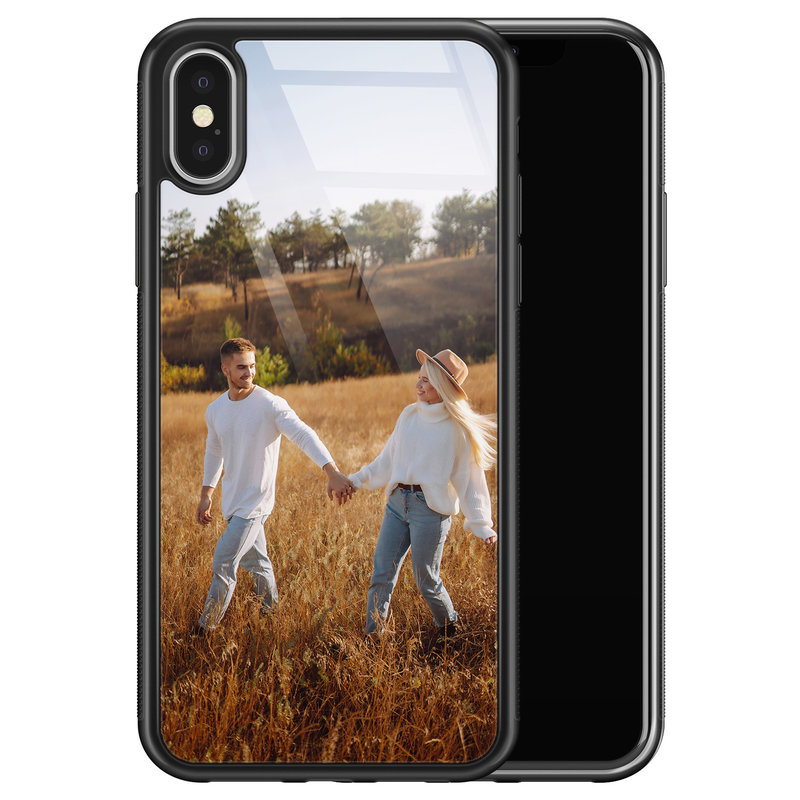 Casimoda iPhone X/XS glazen hoesje - Glazen hardcase ontwerpen