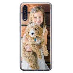 Casimoda Samsung Galaxy A50/A30s hoesje ontwerpen - Softcase transparant