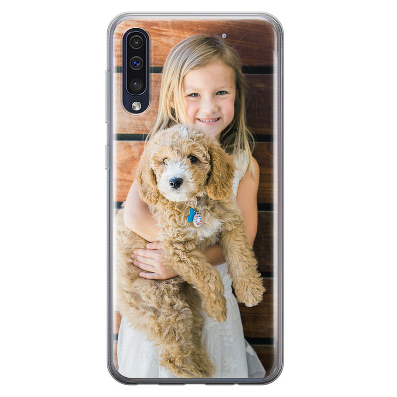 Casimoda Samsung Galaxy A50/A30s hoesje ontwerpen - Softcase transparant ontwerpen