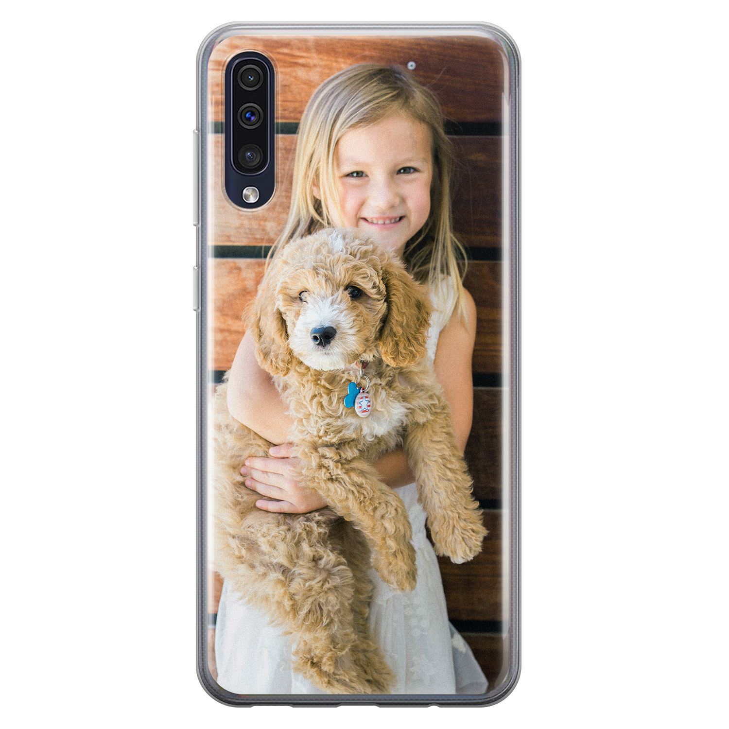 Samsung Galaxy A50 A30s hoesje ontwerpen Softcase transparant ontwerpen