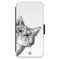 Casimoda iPhone 13 Pro flipcase - Kat kiekeboe