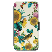 Casimoda iPhone 13 Pro flipcase - Sunflowers