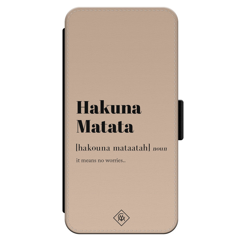 Casimoda iPhone 13 Pro flipcase - Hakuna Matata