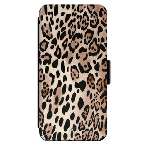 Casimoda iPhone 13 Pro flipcase - Luipaard print