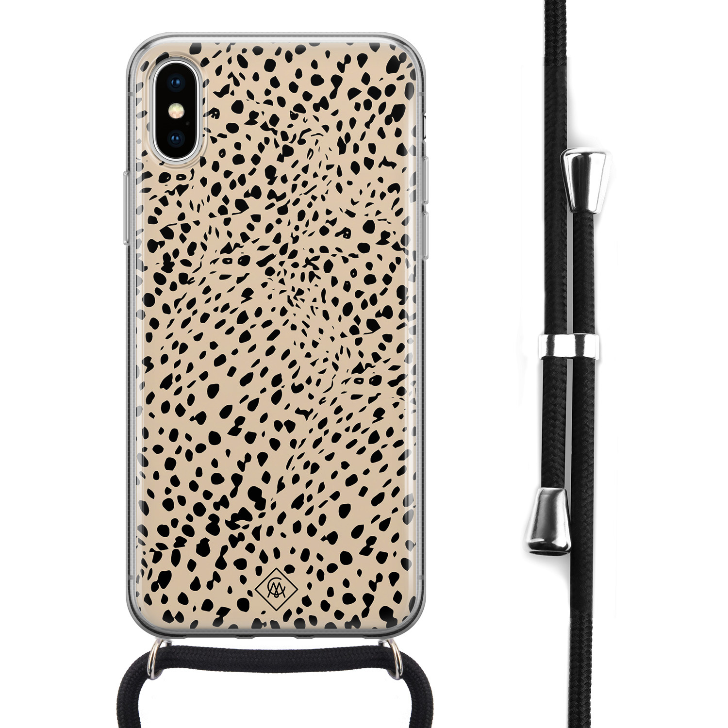 iPhone X/XS hoesje met koord - Spot on
