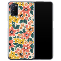 Casimoda Oppo A52 siliconen hoesje - Blossom