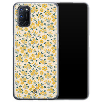 Casimoda Oppo A52 siliconen hoesje - Yellow garden