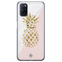 Casimoda Oppo A52 siliconen hoesje - Ananas