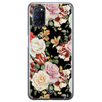 Casimoda Oppo A52 siliconen hoesje - Flowerpower