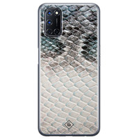 Casimoda Oppo A52 siliconen hoesje - Oh my snake