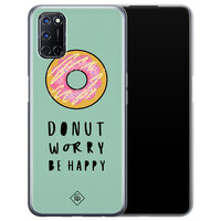 Casimoda Oppo A52 siliconen hoesje - Donut worry