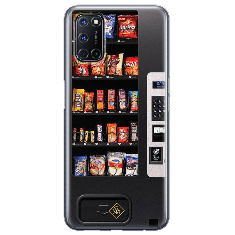 Casimoda Oppo A52 siliconen hoesje - Snoepautomaat
