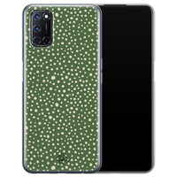 Casimoda Oppo A92 siliconen hoesje - Green dots