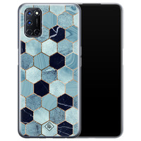 Casimoda Oppo A92 siliconen hoesje - Blue cubes