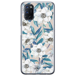 Casimoda Oppo A92 siliconen hoesje - Touch of flowers