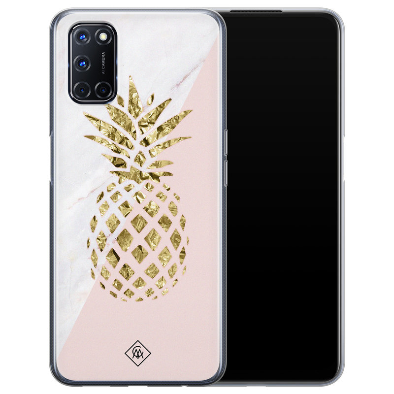 Casimoda Oppo A92 siliconen hoesje - Ananas