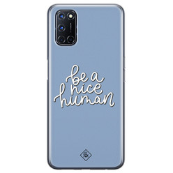 Casimoda Oppo A72 siliconen hoesje - Be a nice human