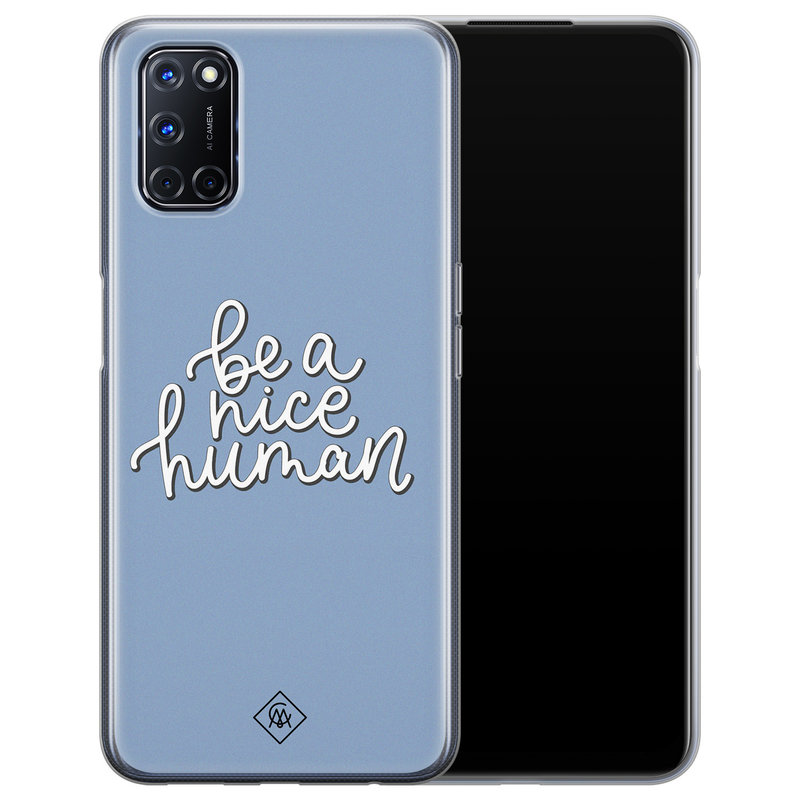 Casimoda Oppo A72 siliconen hoesje - Be a nice human