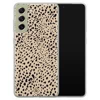 Casimoda Samsung Galaxy S21 FE siliconen hoesje - Spot on