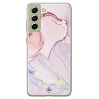 Casimoda Samsung Galaxy S21 FE siliconen hoesje - Purple sky