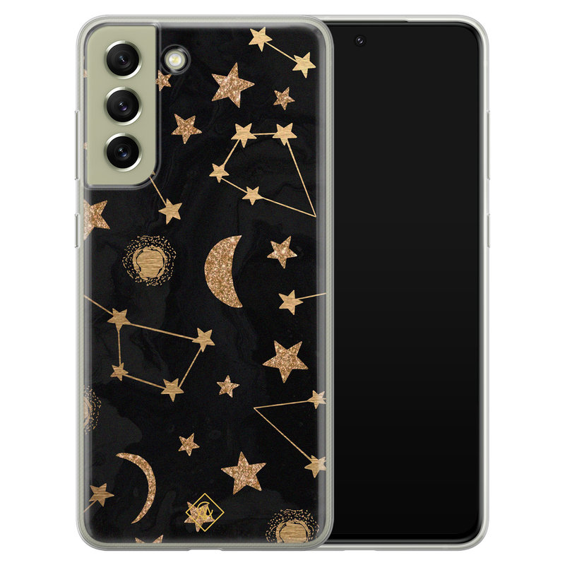 Casimoda Samsung Galaxy S21 FE siliconen hoesje - Counting the stars