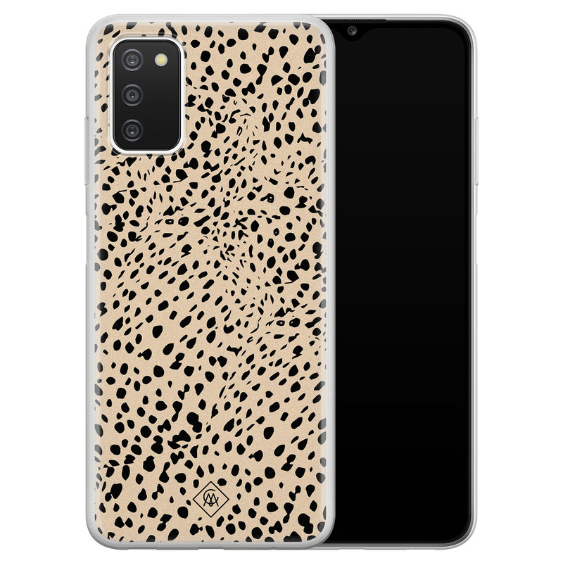 Casimoda Samsung Galaxy A03s siliconen hoesje - Spot on