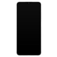 Casimoda Samsung Galaxy A03s siliconen hoesje - Abstract groen
