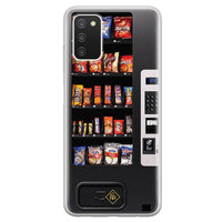 Casimoda Samsung Galaxy A03s siliconen hoesje - Snoepautomaat