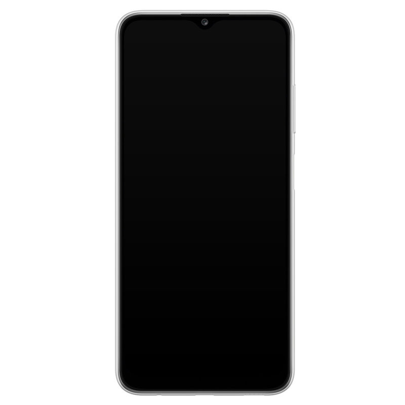 Casimoda Samsung Galaxy A03s siliconen hoesje - Pink dots