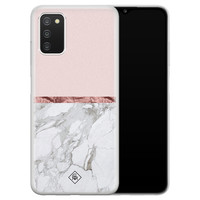 Casimoda Samsung Galaxy A03s siliconen hoesje - Rose all day