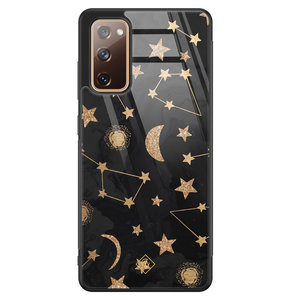 Casimoda Samsung Galaxy S20 FE glazen hardcase - Counting the stars