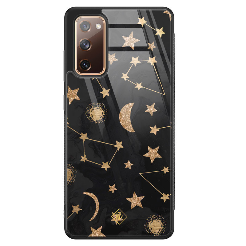 Casimoda Samsung Galaxy S20 FE glazen hardcase - Counting the stars