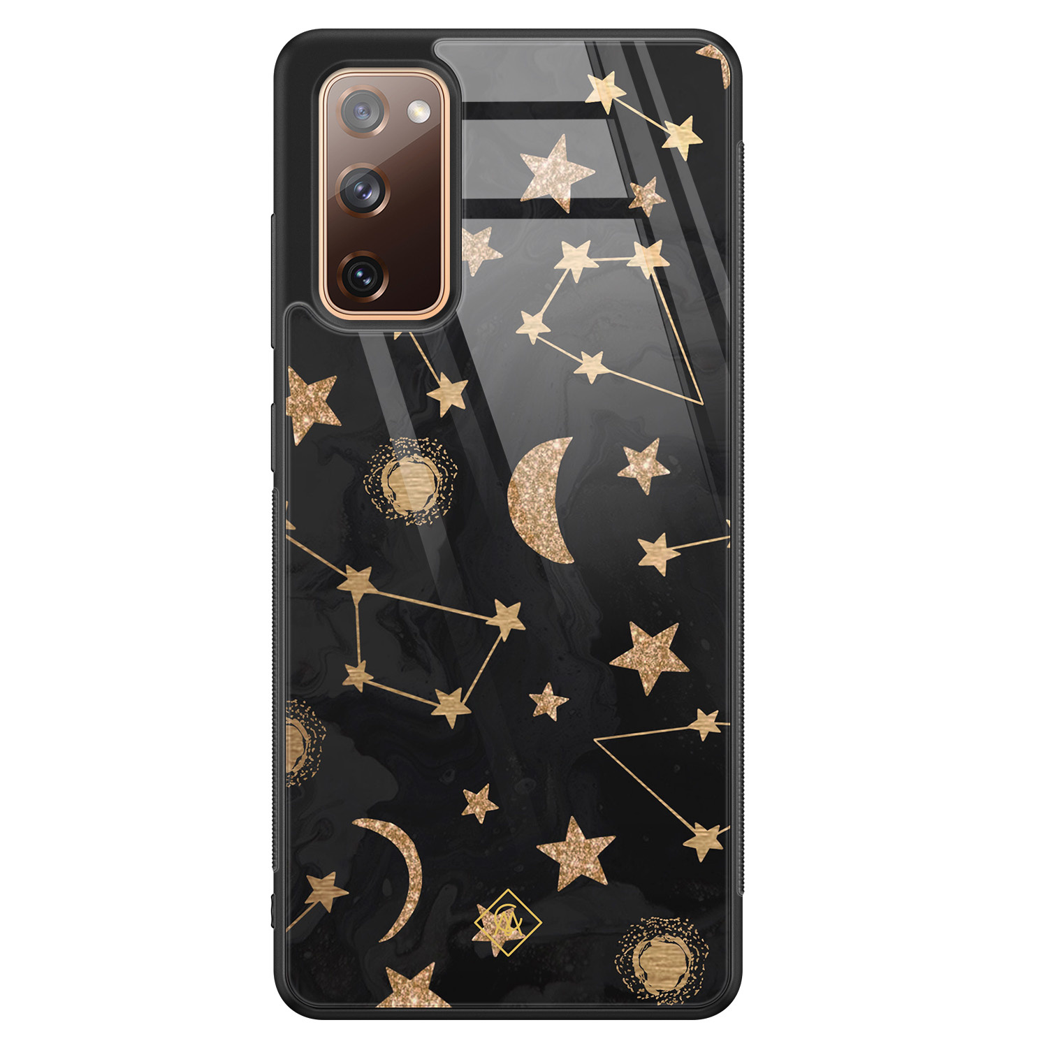 Samsung Galaxy S20 FE glazen hardcase Counting the stars