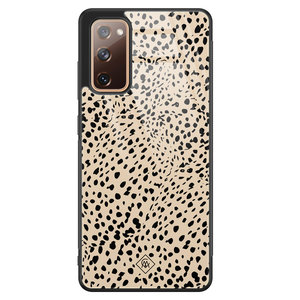 Casimoda Samsung Galaxy S20 FE glazen hardcase - Spot on