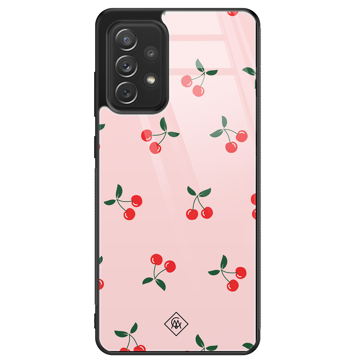 Samsung Galaxy A52 glazen hardcase Kersjes