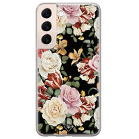 Casimoda Samsung Galaxy S22 Plus siliconen hoesje - Flowerpower