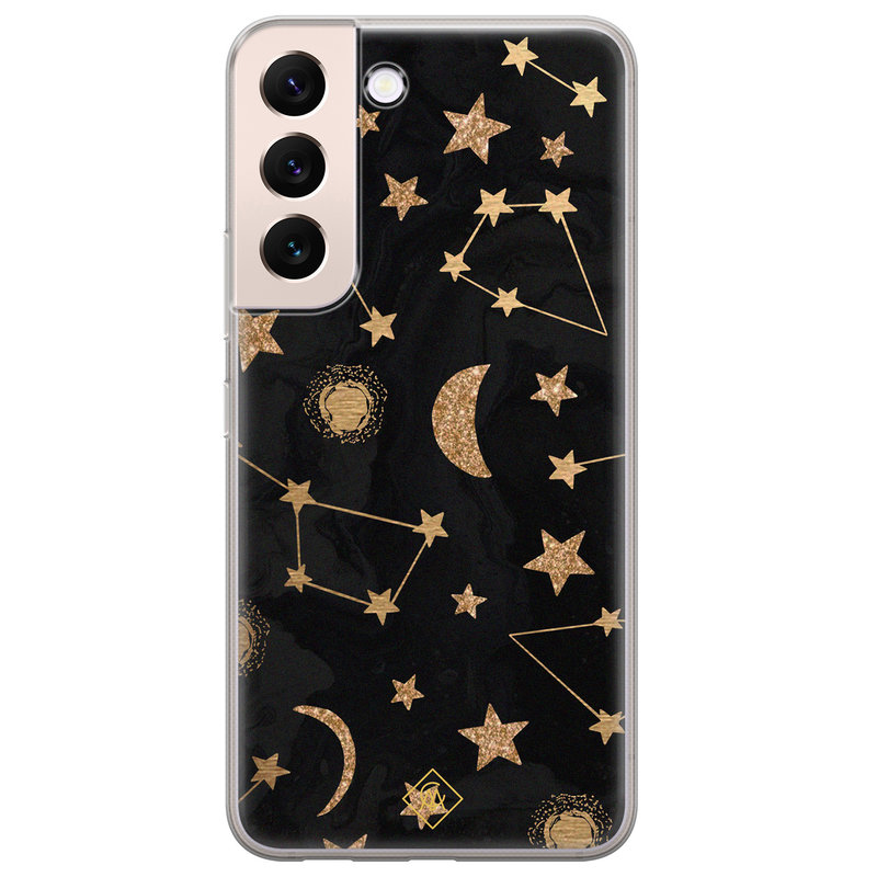 Casimoda Samsung Galaxy S22 Plus siliconen hoesje - Counting the stars