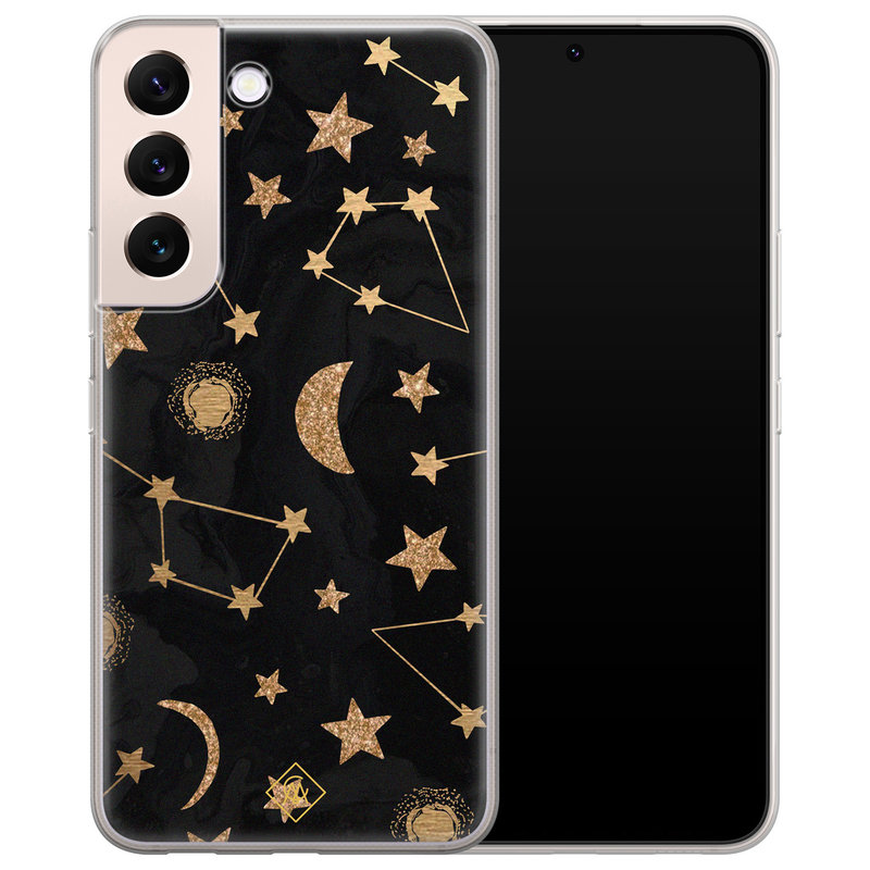 Casimoda Samsung Galaxy S22 Plus siliconen hoesje - Counting the stars