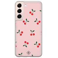 Casimoda Samsung Galaxy S22 Plus siliconen hoesje - Kersjes