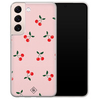 Casimoda Samsung Galaxy S22 Plus siliconen hoesje - Kersjes