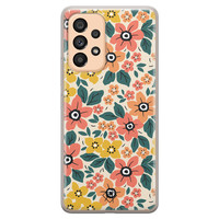 Casimoda Samsung Galaxy A53 siliconen hoesje - Blossom