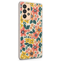 Casimoda Samsung Galaxy A53 siliconen hoesje - Blossom